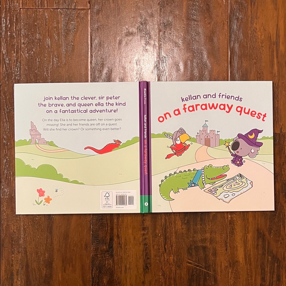 5/$10 Kids Picture Book | Kellan and Friends On a Faraway Quest - Picture 2 of 6